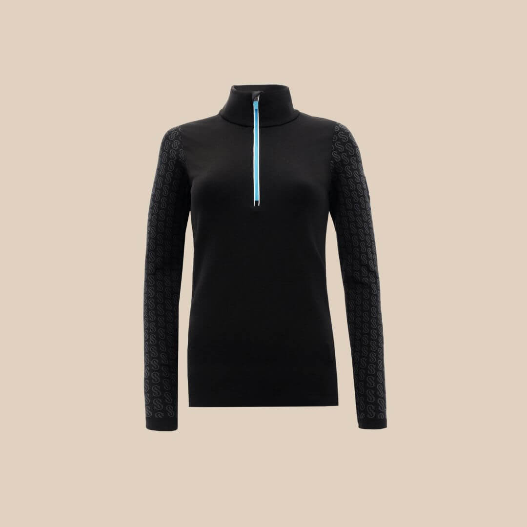 Thermal Shirt with Zip Newland x Scuderia 1918 Woman