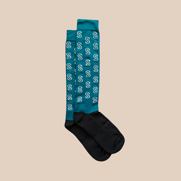 Riding Socks TEAL for Man