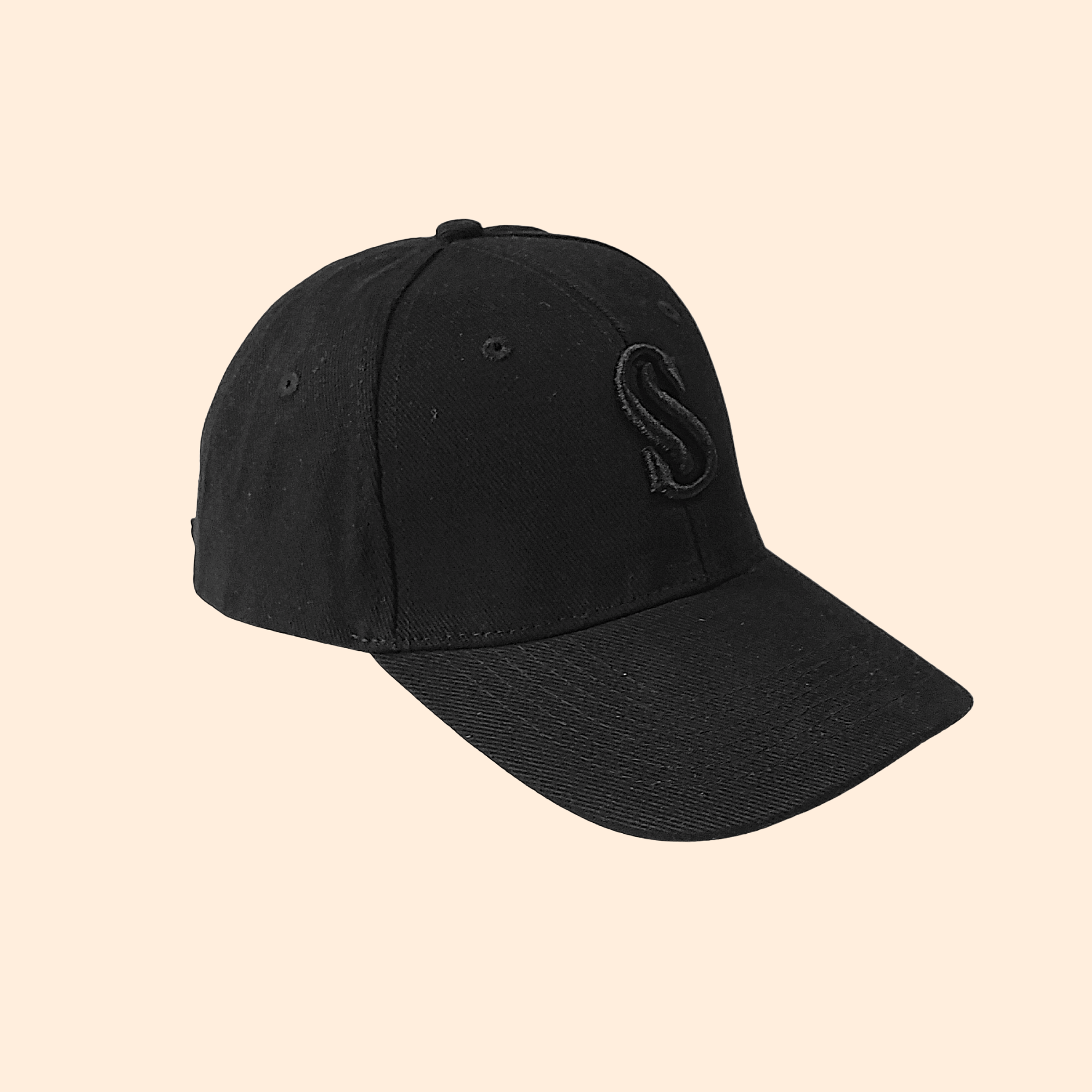 Black Cap with Logo