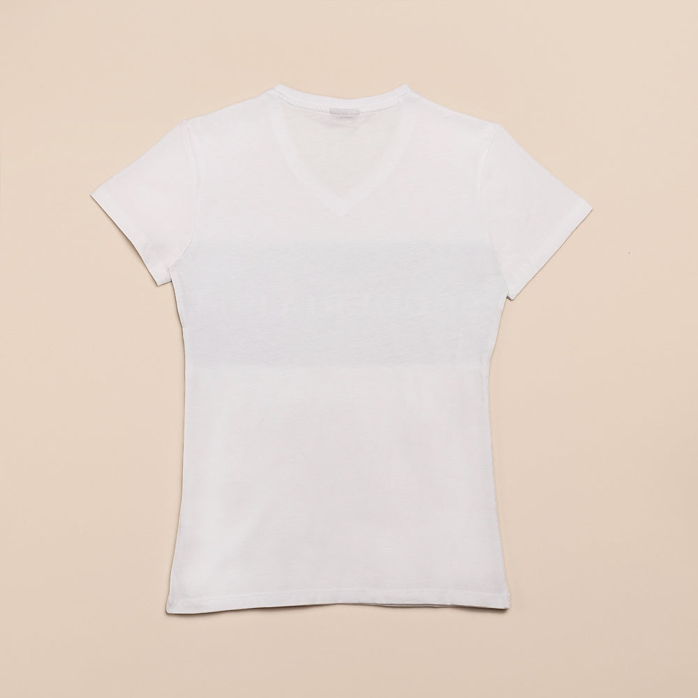 T-Shirt Bleu Sarcelle Femme 