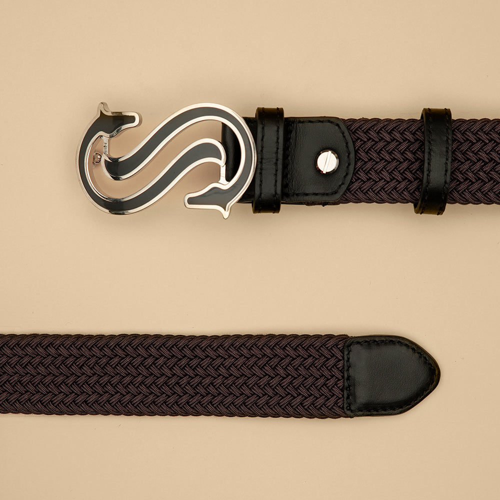 Grey Elastic Belt - Scuderia 1918