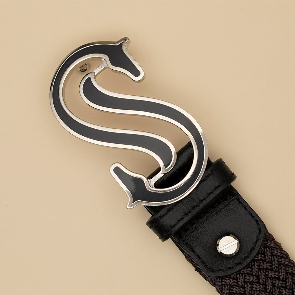 Grey Elastic Belt - Scuderia 1918