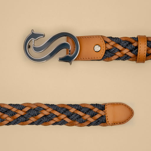 Blue Braided Belt - Scuderia 1918