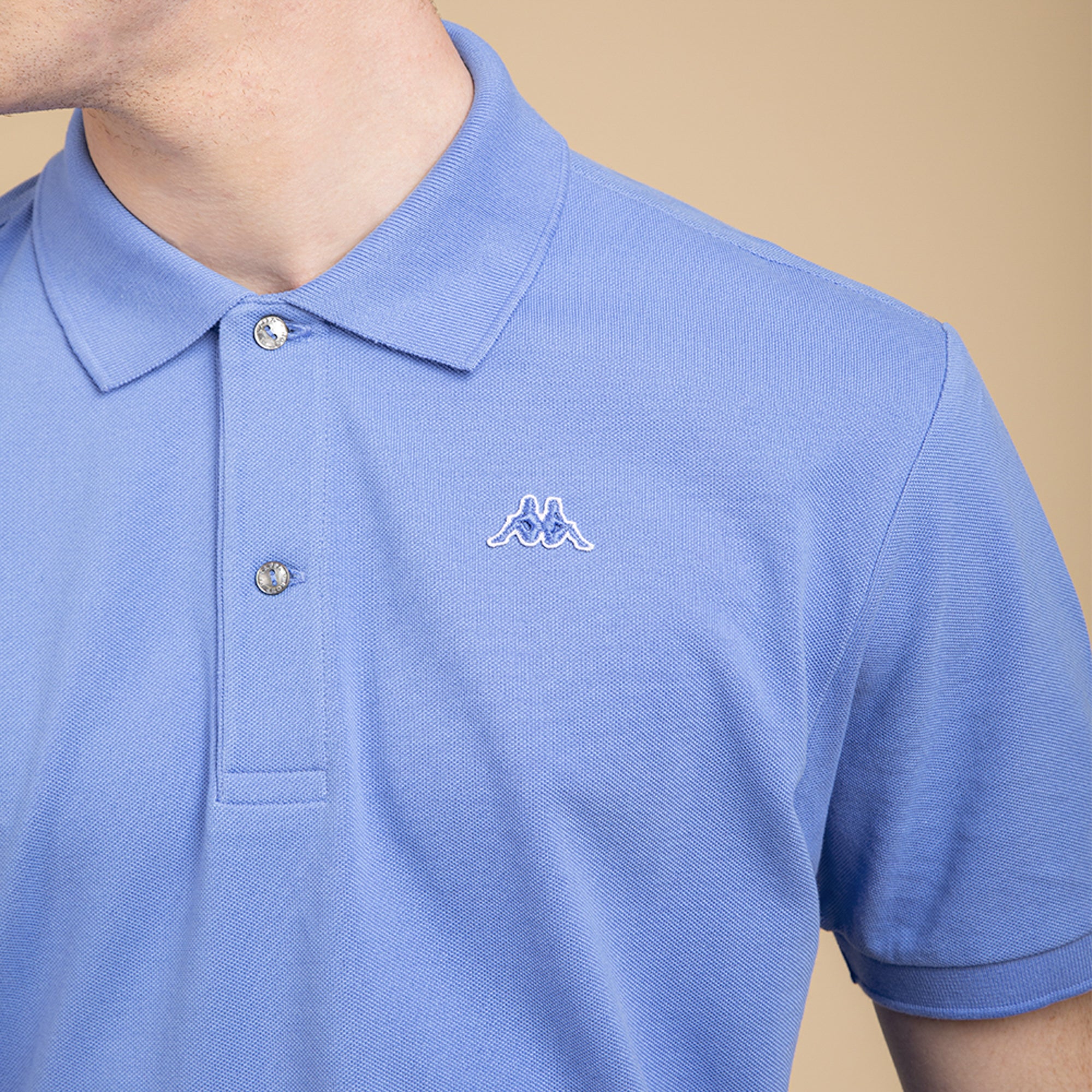 Light Blue Polo Classic-Fit Man - Scuderia1918