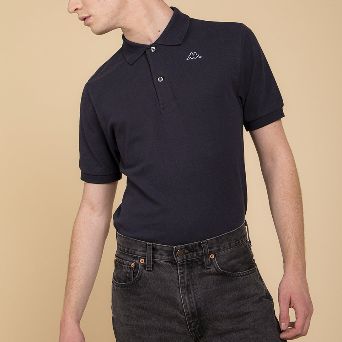 Dark Blue Polo Classic-Fit Man - Scuderia1918