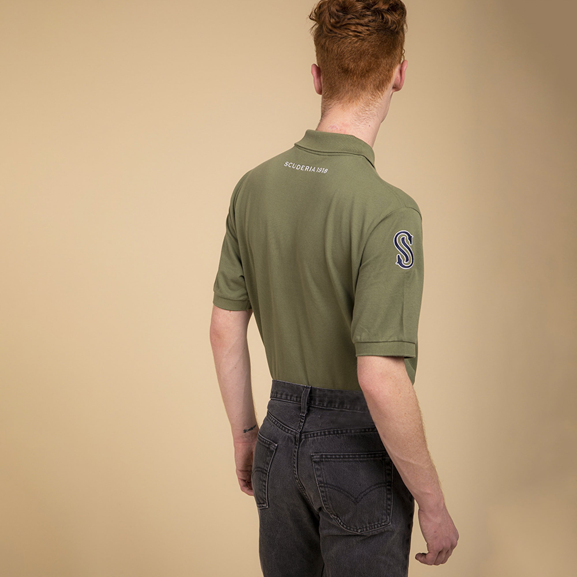 Green Polo Classic-Fit Man - Scuderia1918