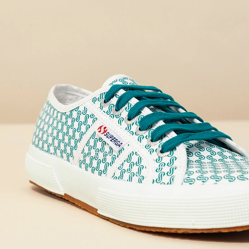 Superga blanche x Scuderia 1918 Femme