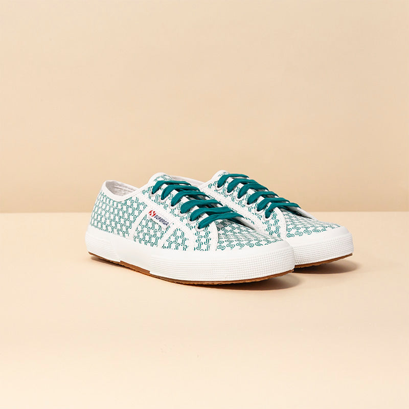 Superga blanche x Scuderia 1918 Femme