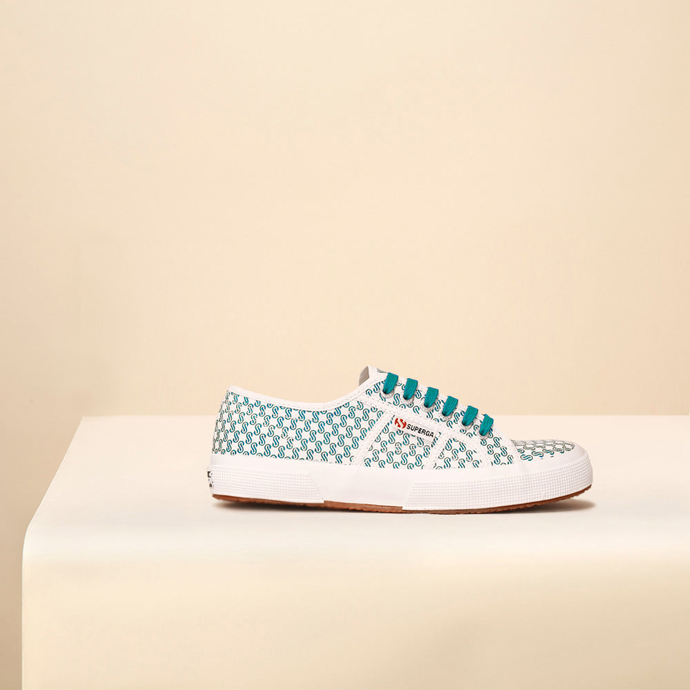 White Superga x Scuderia 1918 Woman
